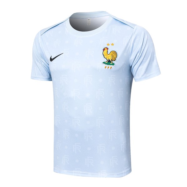 Trikot Trainingsshirt Frankreich 2024-2025 Blau 2